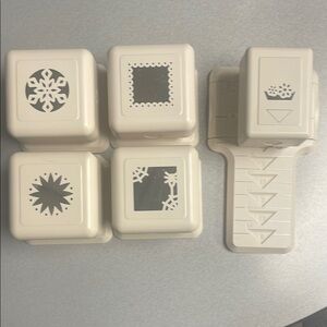 Martha Stewart Craft Punch Set - White